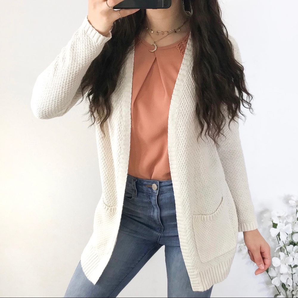 BDG cream knit cardigan - Picture 1 of 4